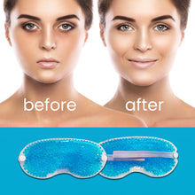 Load image into Gallery viewer, Glamza Heating or Cooling Gel Bead Eye Mask