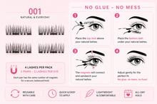 Load image into Gallery viewer, Glamza Magnetic Eyelashes – 8 Stunning Designs with Free UK Delivery! SALE