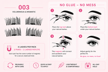 Load image into Gallery viewer, Glamza Magnetic Eyelashes – 8 Stunning Designs with Free UK Delivery! SALE