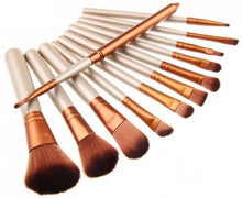 Load image into Gallery viewer, 12pc Brush Set With Metal Storage Case