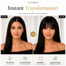Load image into Gallery viewer, Glamza 'Big Bang' Hair Bangs - Thicker &amp; Fuller - 6 Options