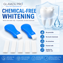 Load image into Gallery viewer, Glamza Pro Nano Teeth Cleaning &amp; Stain Removal Kit – 2 Applicators + 5 Cleaning Strips