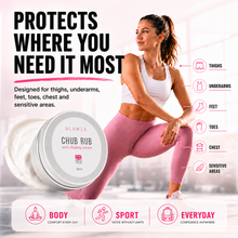 Load image into Gallery viewer, Glamza Chub Rub Anti-Chafing Cream in 50ml, 100ml &amp; 150ml with Aloe Vera - Full Body Solution for Sports, Running, Hand and Feet