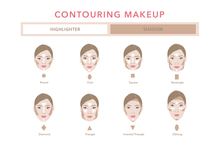 Load image into Gallery viewer, Glamza 20pc Makeup Brush Set &amp; 15 Colour Contour Palette