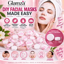 Load image into Gallery viewer, Compressed Face Masks – DIY Facial Sheet Masks for Your Own Personal Skincare Products