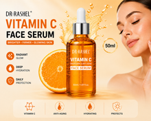 Load image into Gallery viewer, Dr Rashel Vitamin C Brightening, Anti Ageing Face Serum 50ml &amp; IB 540 Derma Roller