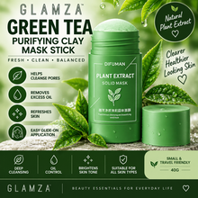 Load image into Gallery viewer, Green Tea Face Mask Stick