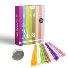 Load image into Gallery viewer, Glamza Premium Ear Candles - 16 Candles with Ear Protection Discs