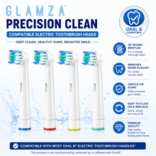 Load image into Gallery viewer, Oral B "Precision Clean" Compatible Electric Toothbrush Heads 4 Pack