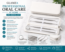 Load image into Gallery viewer, Glamza 4pc Dental Kit with Storage Case