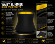 Load image into Gallery viewer, Hot Abs Waist Slimmer Plus Size Belt – Sweat, Sculpt &amp; Support