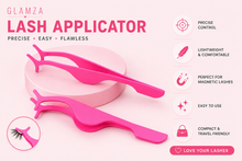 Load image into Gallery viewer, Glamza False Eyelash Applicator Tweezer – Precision Made Easy