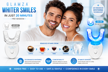 Load image into Gallery viewer, Glamza Hello Smile Teeth Whitening LED Mouth Tray