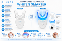 Load image into Gallery viewer, Glamza Hello Smile Teeth Whitening LED Mouth Tray