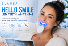 Load image into Gallery viewer, Glamza Hello Smile Teeth Whitening LED Mouth Tray
