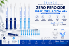 Load image into Gallery viewer, Glamza Teeth Whitening Gel – Non-Peroxide Formula in 3ml or 10ml Sizes – Achieve a Radiant Smile at Home – Free UK Postage