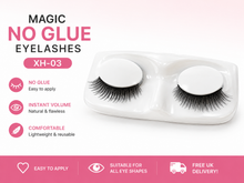 Load image into Gallery viewer, Magic No Glue Eyelashes Collection – 4 Stunning Styles | Reusable Self-Adhesive False Lashes | Free UK Delivery