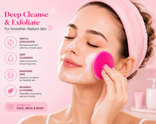 Load image into Gallery viewer, Silicone Facial Cleansing Brush – Deep Clean, Exfoliate &amp; Massage | FREE UK Delivery