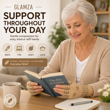 Load image into Gallery viewer, Glamza Magnetic Arthritis Gloves – Fingerless Compression Support Gloves