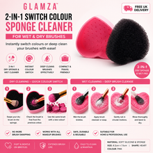 Load image into Gallery viewer, Switch Colour Sponge &amp; Makeup Brush Cleaning Pad