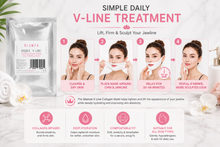 Load image into Gallery viewer, Glamza V Line Collagen Face Lifting Mask – Firming, Hydrating &amp; Jawline-Sculpting Treatment