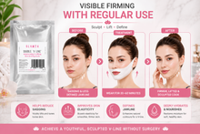 Load image into Gallery viewer, Glamza V Line Collagen Face Lifting Mask – Firming, Hydrating &amp; Jawline-Sculpting Treatment