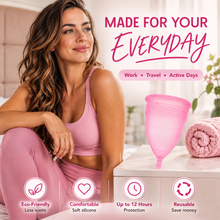 Load image into Gallery viewer, Women’s Menstrual Cup – Eco-Friendly &amp; Comfortable with Free Delivery