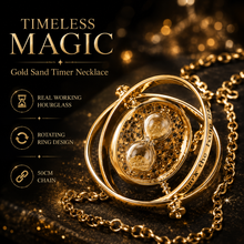 Load image into Gallery viewer, Sand Timer Gold Necklace Collection