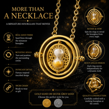 Load image into Gallery viewer, Sand Timer Gold Necklace Collection