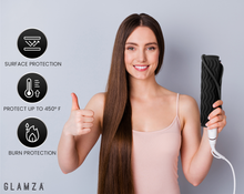 Load image into Gallery viewer, Glamza Hair Straightener Silicone Heat Mat – Heat Protection &amp; Easy Storage | Free UK Delivery