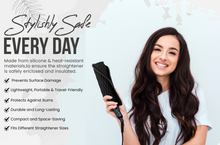 Load image into Gallery viewer, Glamza Hair Straightener Silicone Heat Mat – Heat Protection &amp; Easy Storage | Free UK Delivery