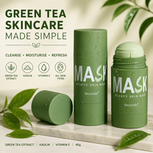 Load image into Gallery viewer, Green Tea Mask Stick – Deep Cleansing &amp; Moisturising Face Mask – 40g