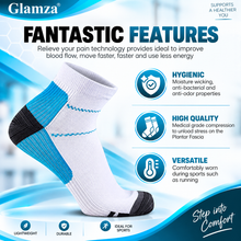 Load image into Gallery viewer, Plantar Fasciitis Compression Socks – Arch &amp; Heel Support Sports Socks