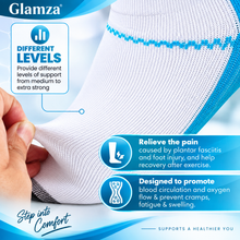 Load image into Gallery viewer, Plantar Fasciitis Compression Socks – Arch &amp; Heel Support Sports Socks