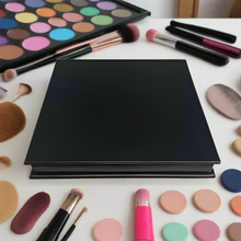 Load image into Gallery viewer, 4pc Slim Handbag Glitter Eyeshadow Palette with Magnetic Flip-Top Closure