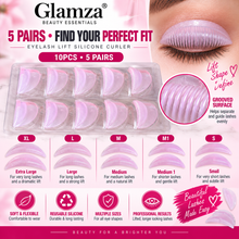 Load image into Gallery viewer, Silicone Eyelash Curler 10 Pack
