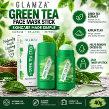 Load image into Gallery viewer, Glamza Green Tea Cleansing Face Mask