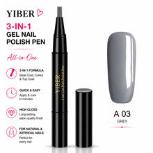 Load image into Gallery viewer, Glamza One Step Gel Nail Polish Pen and Optional UV LED Nail Cure Torch
