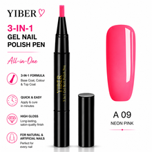 Load image into Gallery viewer, Glamza One Step Gel Nail Polish Pen and Optional UV LED Nail Cure Torch