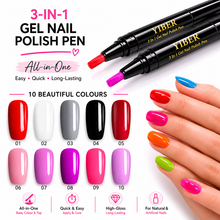 Load image into Gallery viewer, Glamza One Step Gel Nail Polish Pen and Optional UV LED Nail Cure Torch