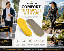 Load image into Gallery viewer, Glamza Memory Foam Insoles