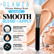 Load image into Gallery viewer, Glamza Silicone Makeup Brush – Crew Cut or Classic – 14cm Reusable Silicone Beauty Applicator