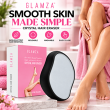Load image into Gallery viewer, Glamza Crystal 'Hair Eraser' - The Stone Shaped Instant Hair Removal Device - Non Electric Epilator
