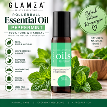 Load image into Gallery viewer, Glamza Rollerball Essential Oils 10ml – 100% Pure &amp; Natural Aromatherapy Oils