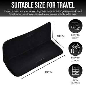 Glamza Heatproof Hair Straightening Mats - 4 Colours!!