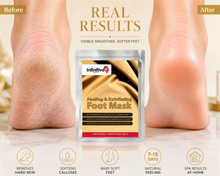 Load image into Gallery viewer, Infinitive Beauty Peeling &amp; Exfoliating Foot Masks | Removes Hard Skin, Calluses &amp; Dead Skin | 1 Pair Per Pack