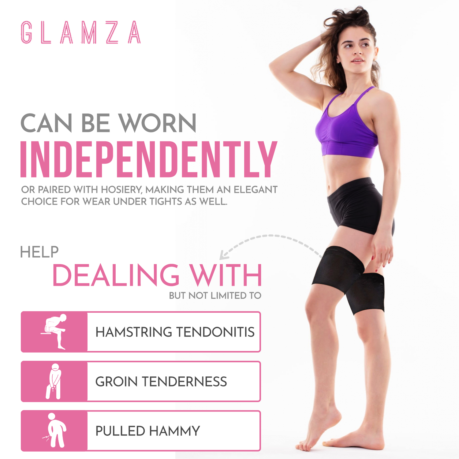 Glamza 'Chub Rub' Chafing Bands