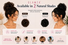 Load image into Gallery viewer, Messy Hair Scrunchies – Instant Volume &amp; Effortless Styling | Free UK Delivery