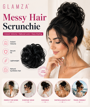 Load image into Gallery viewer, Messy Hair Scrunchies – Instant Volume &amp; Effortless Styling | Free UK Delivery