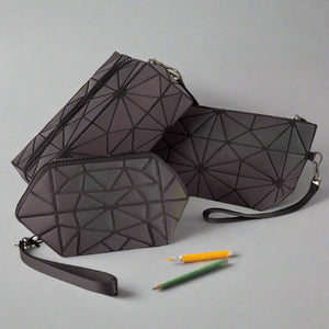 Back to School Reflective Pencil Cases – 3 Sizes – FREE UK Postage